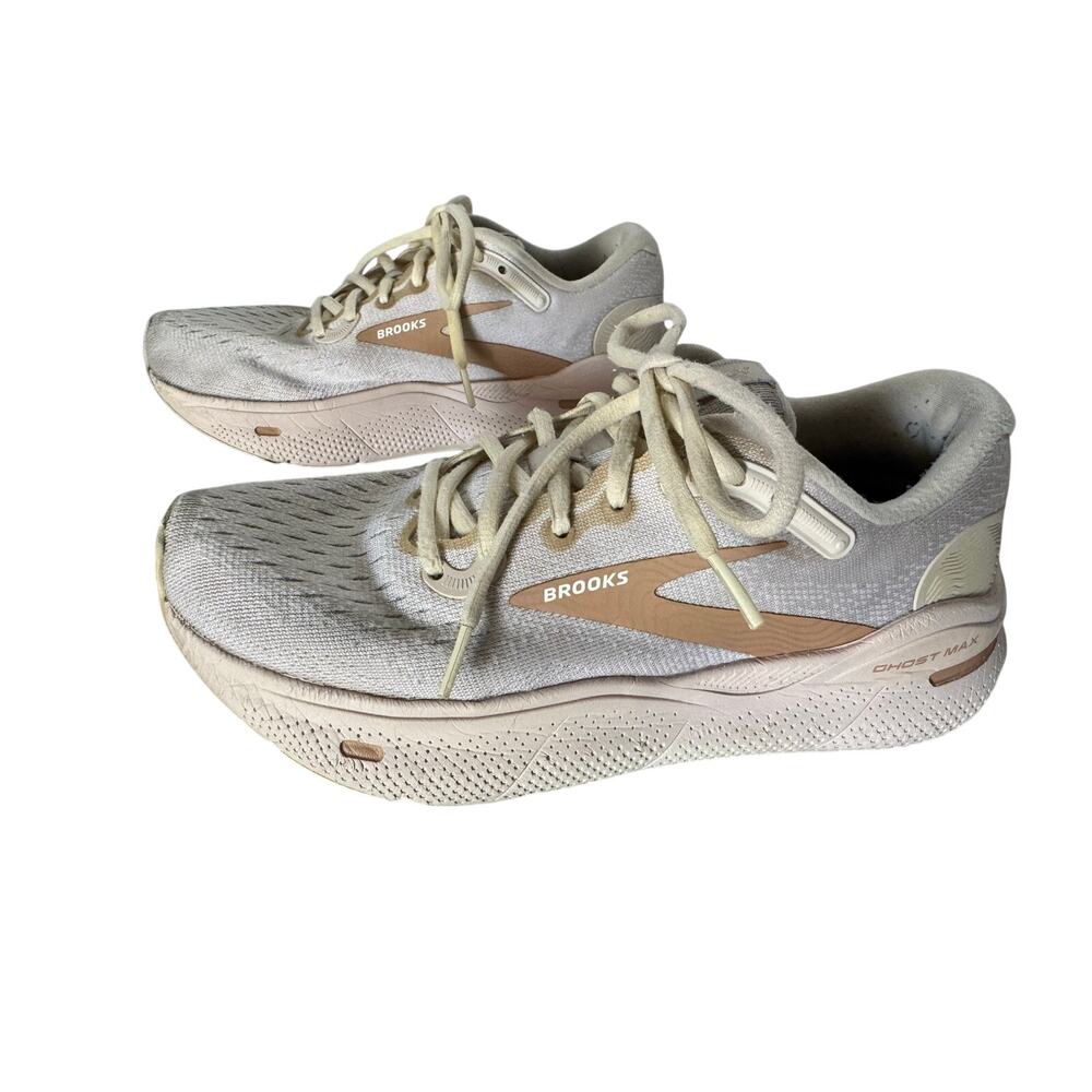 Brooks Ghost Max Running Shoes Women’s Size 7 B Gray Pink